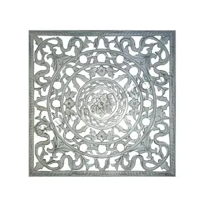 MDF Carved Antique Wall Hanging Wall Panel Home Decoration MDF Carved Interior Decor Panels/Mandala at Wholesale Price