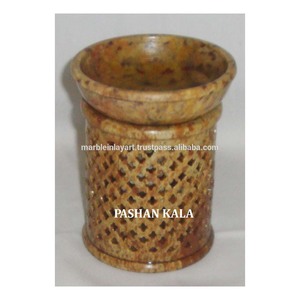 Handmade Soapstone Aroma Oil Burner - Product Image 1
