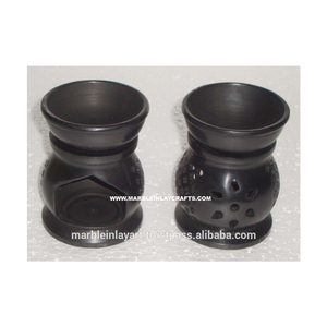 Soapstone Aroma Oil Designer Burner, Aroma Oil Lamp - Product Image 1