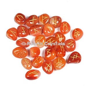 Piedras Rúnicas de Ágata Negra Pulida para Meditación y Sanación Espiritual, Juego de Runas Talladas y Grabadas de Primera Calidad con Tema de Amor, Sanación Energética - Product Image 3