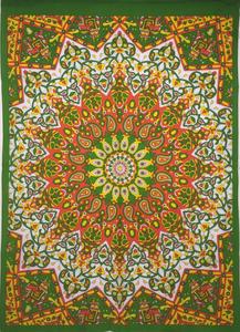 Tapiz estrella Mandala colgante de pared para decoración del hogar hermosa cubierta de mesa pequeña hecha a mano algodón Hippie por consignadores indios - Product Image 4