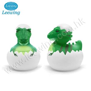 Juguete de baño de PVC, vinilo, dragón, dinosaurio, huevo, pato, goma roja, gran oferta - Product Image 4