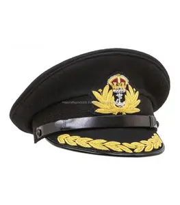 Pakistan Wholesale High Quality Customer Requirement OEM Service Design Royal Admiral Hats