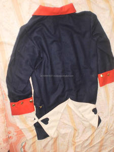 Hombres de alta calidad 100% lana invierno requisito personalizado Logo uniforme revolucionario nuevos abrigos - Product Image 3