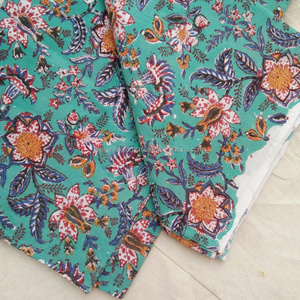 Wholesale Design Hand Block Printed Cotton Fabric <b>for</b> Home Bedding Furnishing, Garments & <b>Bags</b> Accessories Printed Raw Material - Product Image 2