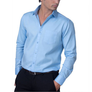 OEM personnalisé 100% coton hommes chemise à manches longues affaires bouton chemises décontractées fabriquées au Bangladesh grande taille - Product Image 2