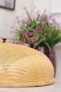 ฝาครอบอาหารไม้ไผ่ทรงโดม สีธรรมชาติ จากเวียดนาม - Product Image 5