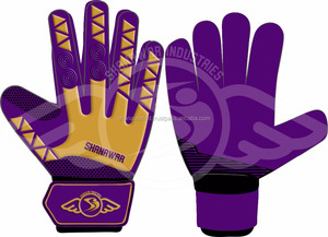 Fingersave protección profesional guantes de portero/portero guantes/super suave alemán de látex guantes de portero - Product Image 2