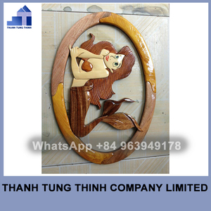 Placa de pared de madera artesanal de gran oferta en Vietnam para regalos - Product Image 5