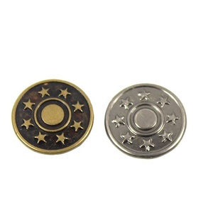 <span class=keywords><strong>Botones</strong></span> de Metal para Jeans con Logotipo Personalizado, Duraderos, <span class=keywords><strong>Desmontables</strong></span>, de Latón, para Chaquetas y Jeans - Product Image 6