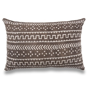 Wholesale decorative 14 X 20 Printed pillow Brown Cotton <b>cushion</b> cover at best price back support Printed Pillow case - Product Image 1