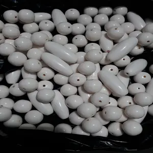 Grandes perles en résine acrylique colorées, vente en gros, qualité xl