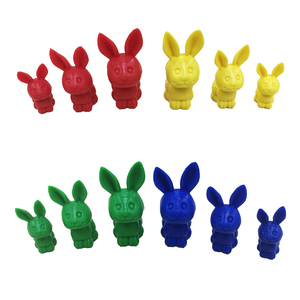 Recursos de Aprendizaje, Contadores de Matemáticas, Juego de Animales, 72 Piezas, 6 Formas, 6 Colores - Product Image 3