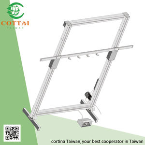 Stores à enrouleur horizontaux en métal classiques et traditionnels, machine de découpe manuelle pour fenêtres françaises, personnalisable - Product Image 2