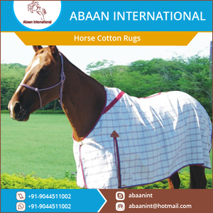 Couverture de cheval en coton australien de qualité supérieure, logo personnalisé, couverture combinée en coton australien - Product Image 5