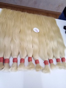 Nueva llegada Vietnam extensiones de cabello humano libre de enredos sedoso Rubio suave estilo ondulado precio - Product Image 2