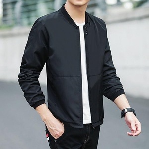 Chaqueta Bomber de Nailon Personalizada al por Mayor con Logotipo Impreso para Hombre - Product Image 3