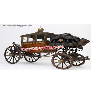 Décorations de mariage classiques de calèche royale antique de style moderne par les fabricants de buggy couvert - Product Image 1