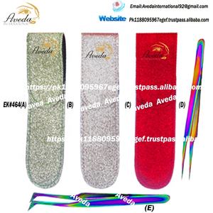 แหนบต่อขนตาแบบเงางาม2ชิ้นแหนบแบบปรับแต่งโลโก้ได้ตามต้องการ - Product Image 4