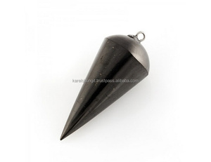 Colgante de péndulo Shungite/piedra Schungit - Product Image 1