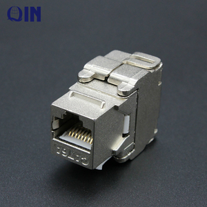 Cat6a Module trapézoïdal en alliage de zinc FTP blindé sans outil <span class=keywords><strong>RJ45</strong></span> Test de DTX-1800 de passage de Jack Keystone - Product Image 6