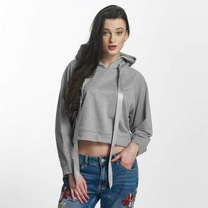 Veste sexy à capuche courte à manches longues pour femmes grande taille OEM sweat à fermeture éclair et cordon de serrage pour vêtements d'extérieur d'hiver - Product Image 2
