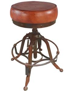 Tabouret Ajustable Design Moderne de Luxe - Product Image 3