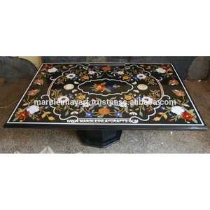 ประดับโต๊ะ Pietra Dura แบบฝังสวยงาม,โต๊ะทานอาหารฝังหิน - Product Image 1