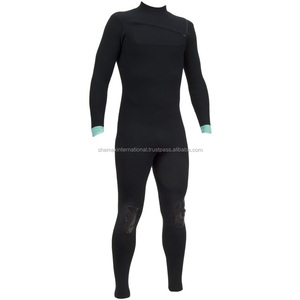 Shemax 2024 Custom 3/2 Traje completo Alta calidad Nueva moda Impermeable y transpirable Hecho en Pakistán Negro - Product Image 1