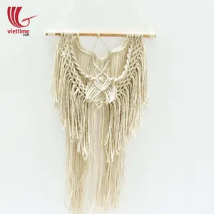 Vintage DIY home decor bohemian macrame wall hanging/ curtain/ shower cover