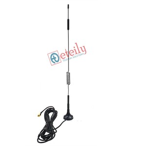 ETEILY Acheter en ligne Antenne magnétique 3G 9dBi durable à gain élevé avec câble RG174 (L-3mtr) + connecteur SMA (M) St. Fabriqué en Inde - Product Image 1