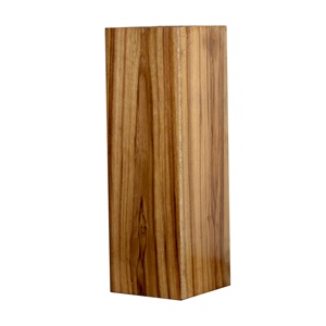Vente chaude de haute qualité en bois de teck Table carrée Vase nouveauté bureau à domicile et Restaurant cadeau - Product Image 1