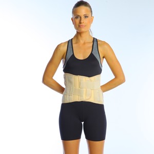 Support dorsal lombaire de 26 cm de hauteur avec ceinture supplémentaire Produit d'approvisionnement en soins de santé - Product Image 1