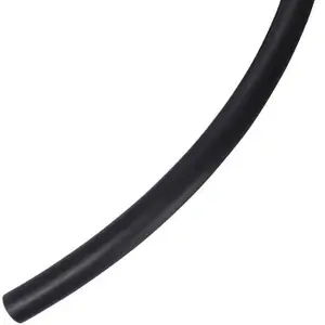 Oil resistant rubber black hose with ground wire for oil and fuel supply. Manufactured by Kohshin Rubber. Made in Japan