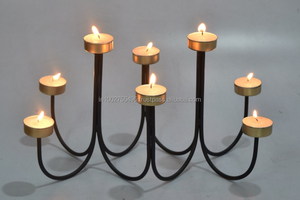 Luxury Home Decoration 5-Candle Unique <b>Tealight</b> <b>Holder</b> Christmas Occasion Decorative Candle Jar Christmas Centre piece - Product Image 6