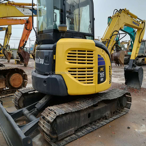 Mini pelleteuse sur chenilles Komatsu PC55 d'occasion avec moteur Yanmar à vendre - Product Image 1