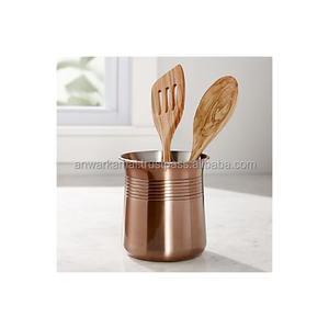 Premium Quality 100% Pure Copper Cutlery Holder Copper Table Ware <b>Spoon</b> Holder - Product Image 1