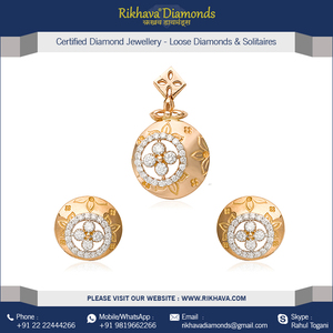 Pendientes Circulares de Diamantes Chapados en Oro, Aretes de Moda de 18kt, Joyería de Lujo para Mujer - Product Image 3