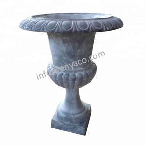 Pots de plantes Vintage en fer forgé, pot de grande taille pour jardin, vente en gros - Product Image 5