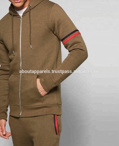 Nouveau Bon marché Personnalisé Élégant Hommes Polaire Fermeture Éclair Gym Sport Ensembles Survêtement Sport Survêtement Respirant Survêtement - Product Image 5