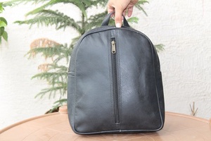 Nuevas mochilas personalizadas de cuero genuino auténtico Unisex de alta calidad Vintage elegante Laptop Book Bags Travel Multiuse Mochila Bolsa - Product Image 2