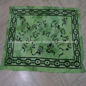 2025 nouvelles couleurs unies coton imprimé concepteur tentures murales tapisserie pour décor de chambre en gros de l'inde - Product Image 4