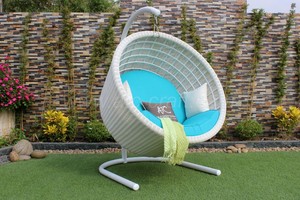 EAGLE COLLECTION Modèle de hamac en rotin synthétique moderne RAHM-011 Balançoire de jardin élégante pour l'extérieur Utilisation de la conception la plus chaude Matériau en métal - Product Image 2
