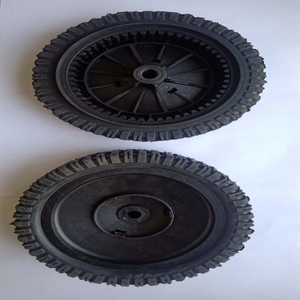 High Quality <b>Electric</b> Lawn Cutting Front Drive Wheels Replace 180775/ 700953 with Folding Handle Industrial Grade - Product Image 2