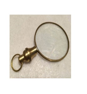 Lupa chapada en oro con mango - Product Image 6