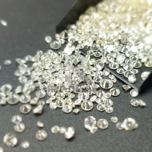 เพชรขัดมันเงาบริสุทธิ์ Si 3.7สีขาวจริงถึง4.0มม. สี D/E ธรรมชาติพร้อมใบรับรอง IGI - Product Image 5