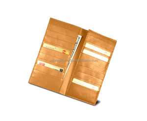 Funda para tarjeta de cuero con logotipo personalizado, alta calidad, fabricante - Product Image 1