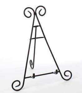 Iron <b>Easel</b> Stand Fancy Design Decoration Luxury Wholesale Best Quality Standard <b>Easel</b> Stand Black Color Powder Coated Handmade - Product Image 1