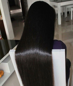Qunque — <span class=keywords><strong>tissage</strong></span> de cheveux péruviens 100 vierges, qualité 9A, longueur mixte, cheveux humains, lisses, vente en gros, distributeurs avec lumière solaire - Product Image 1