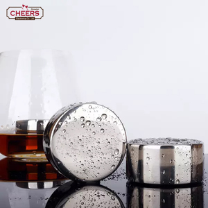 Ajedrez chino forma de <span class=keywords><strong>acero</strong></span> <span class=keywords><strong>inoxidable</strong></span> whisky Stones cubos de hielo, frío beber y mantener el sabor original - Product Image 6